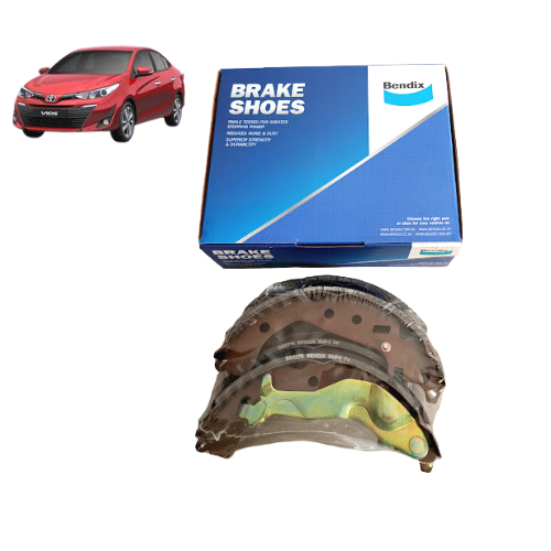Brake Shoes Bendix BS5276 Set of 4 for Toyota Vios / yaris 2016 to 2021