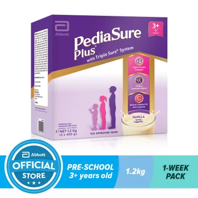 Pediasure Plus Vanilla 1.2kg, For Kids Above 3 Years Old