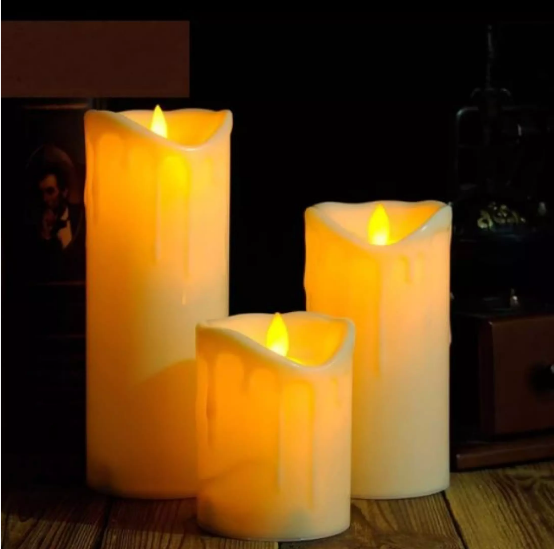 LED Electric Wax Candle 6x10.5cm Flameless Lazada PH