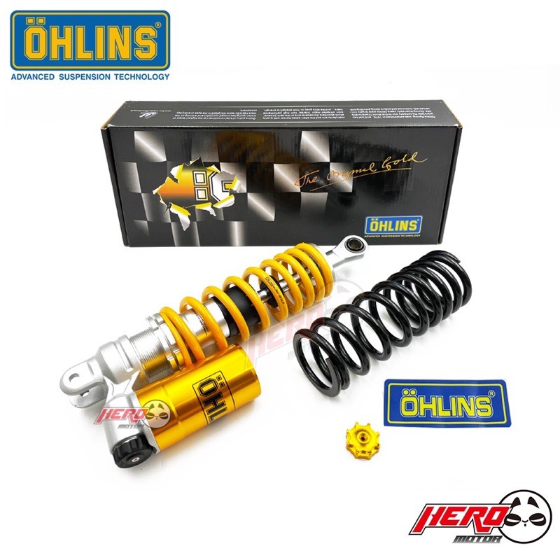 Ohlins Shock Gas Absorber 300MM For Miobeatclick Aadjustable with Bolts