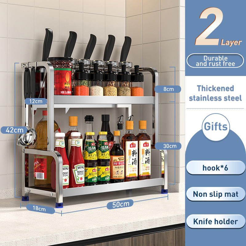 Spice Rack kitchen organizer Condiments Rack condiments organizer Spice ...