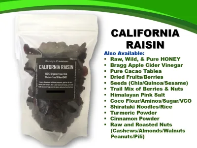 California Raisin 200grams (Organic)