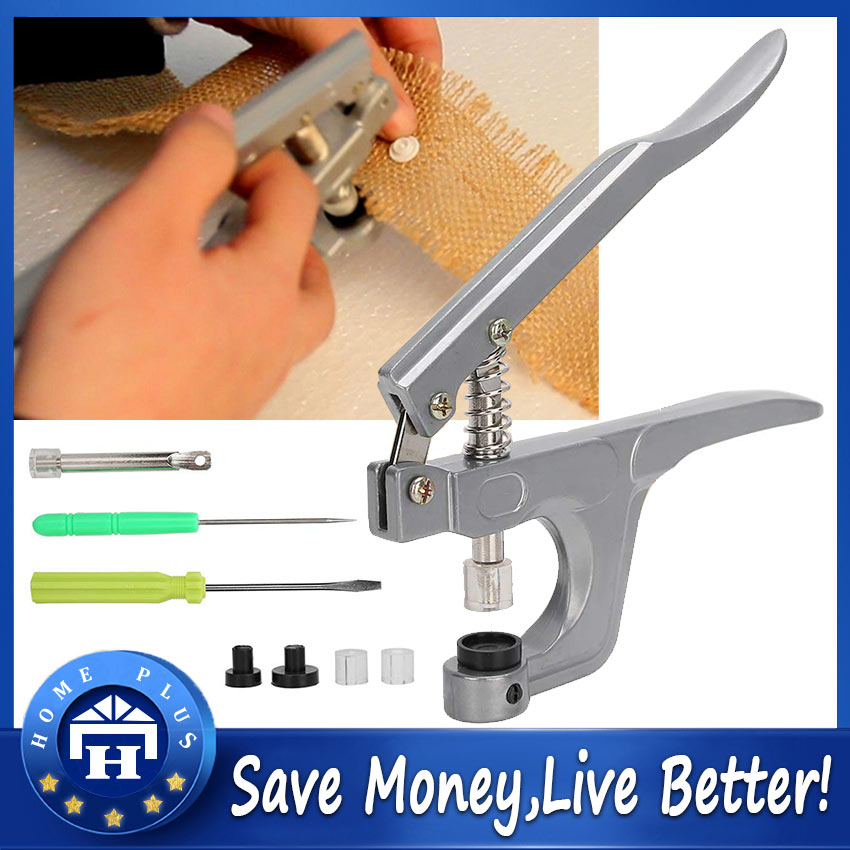 1 Set KAM Snap Hand-held Pliers Kit for Size 16/20/24 Resin/Plastic Snaps  Poppers Buttons