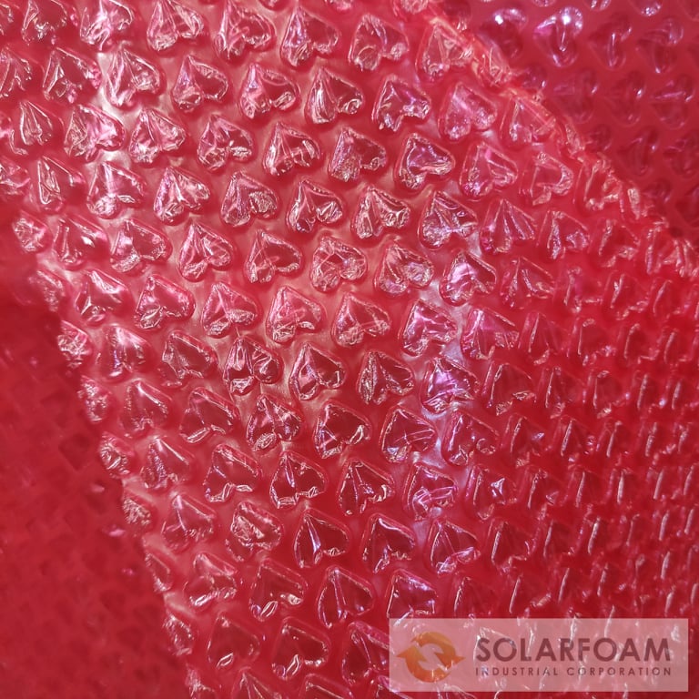 Colorful Heart Bubble Wrap 20" x 5meters Lazada PH