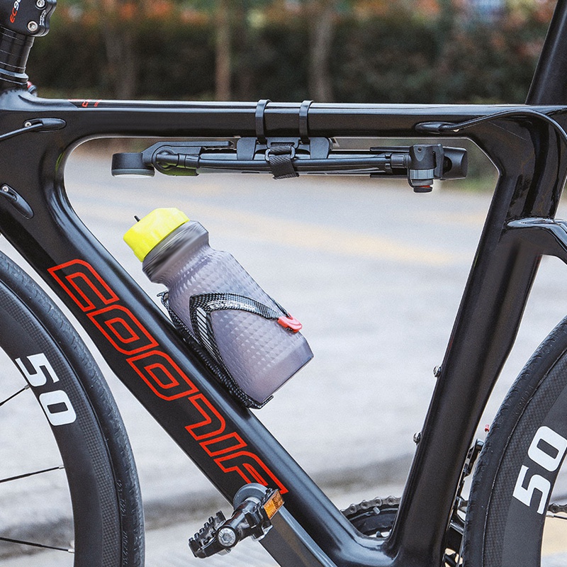 GIYO 120Psi Bicycle Pump Presta Schrader 2 in 1 Valve Floor Standing