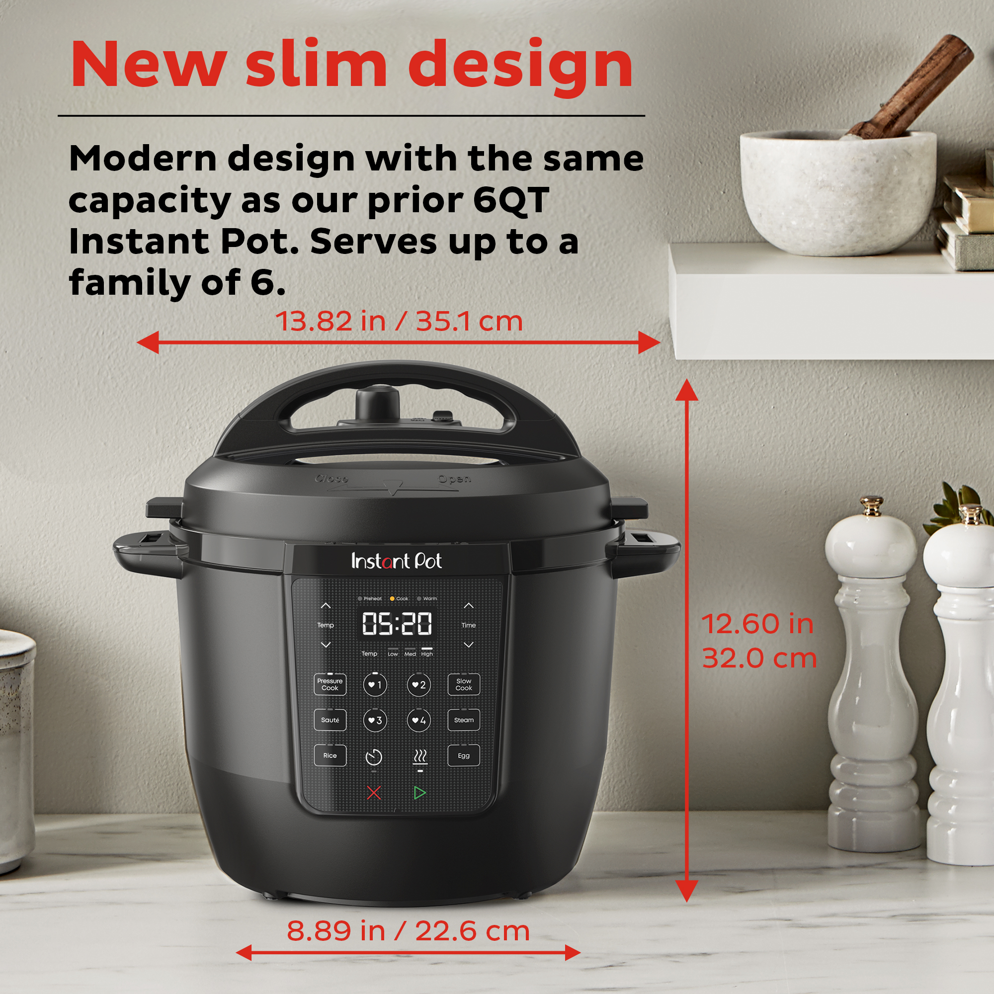 Instant Pot RIO 6QT Liters) 7-in-1: Rice Cooker