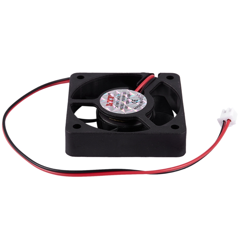 50mm 12V 2Pin 4000RPM Sleeve Bearing PC Case CPU Cooler Cooling Fan ...