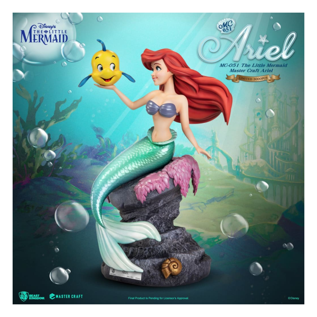 ディズニー　リトルマーメイド　マスタークラフト　フィギュア MC-051 Beast-Kingdom USA | MC-051 The Little Mermaid Master Craft Ariel