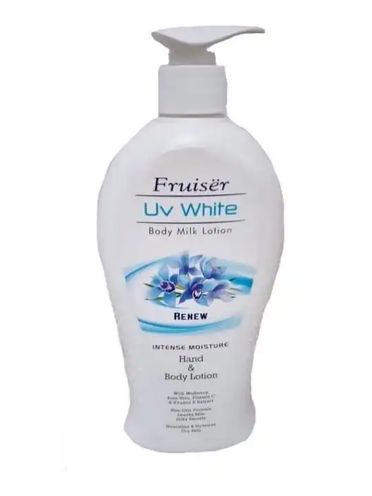 fruiser uv white body milk lotion