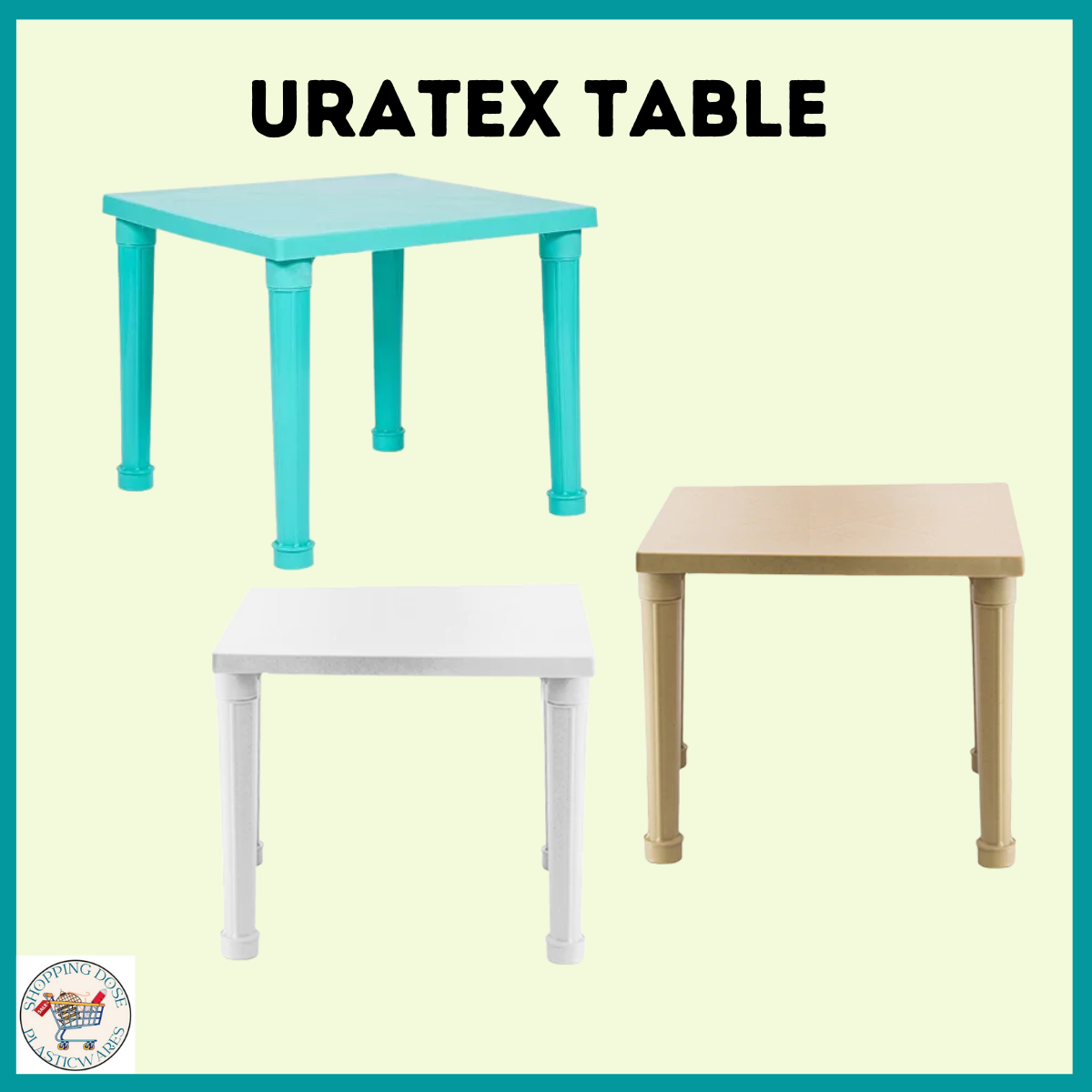 [ORIGINAL] URATEX TABLE 24x24x20inch / DINING TABLE / DESK / LAMESA
