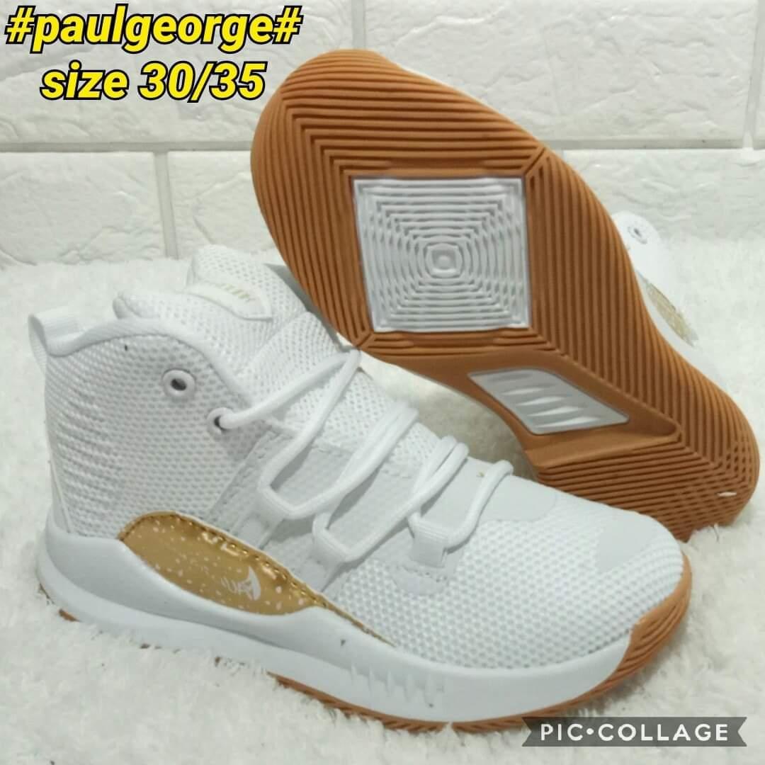 paul george shoes kids gold