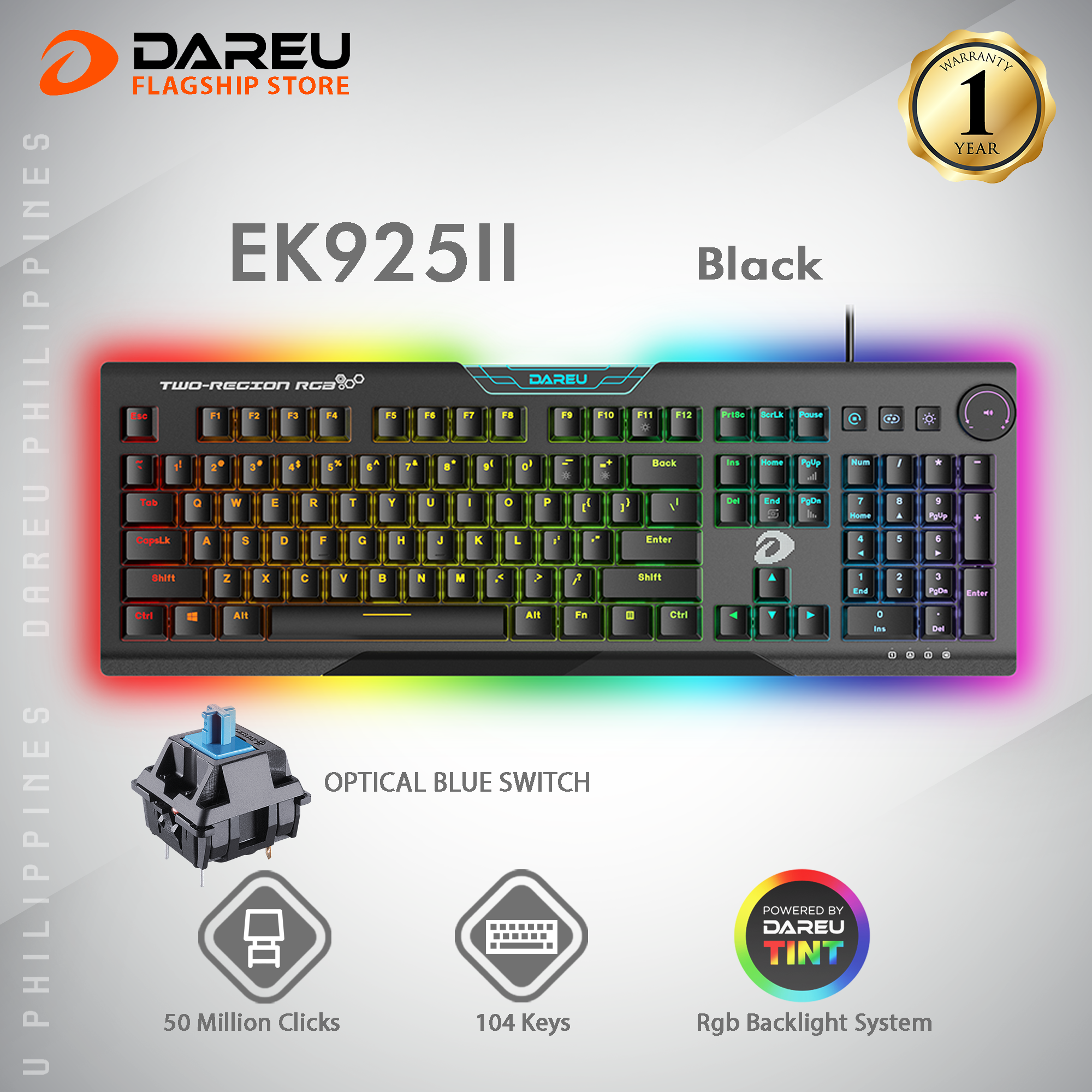 Dareu EK925II Mechanical Gaming Keyboard | Lazada PH