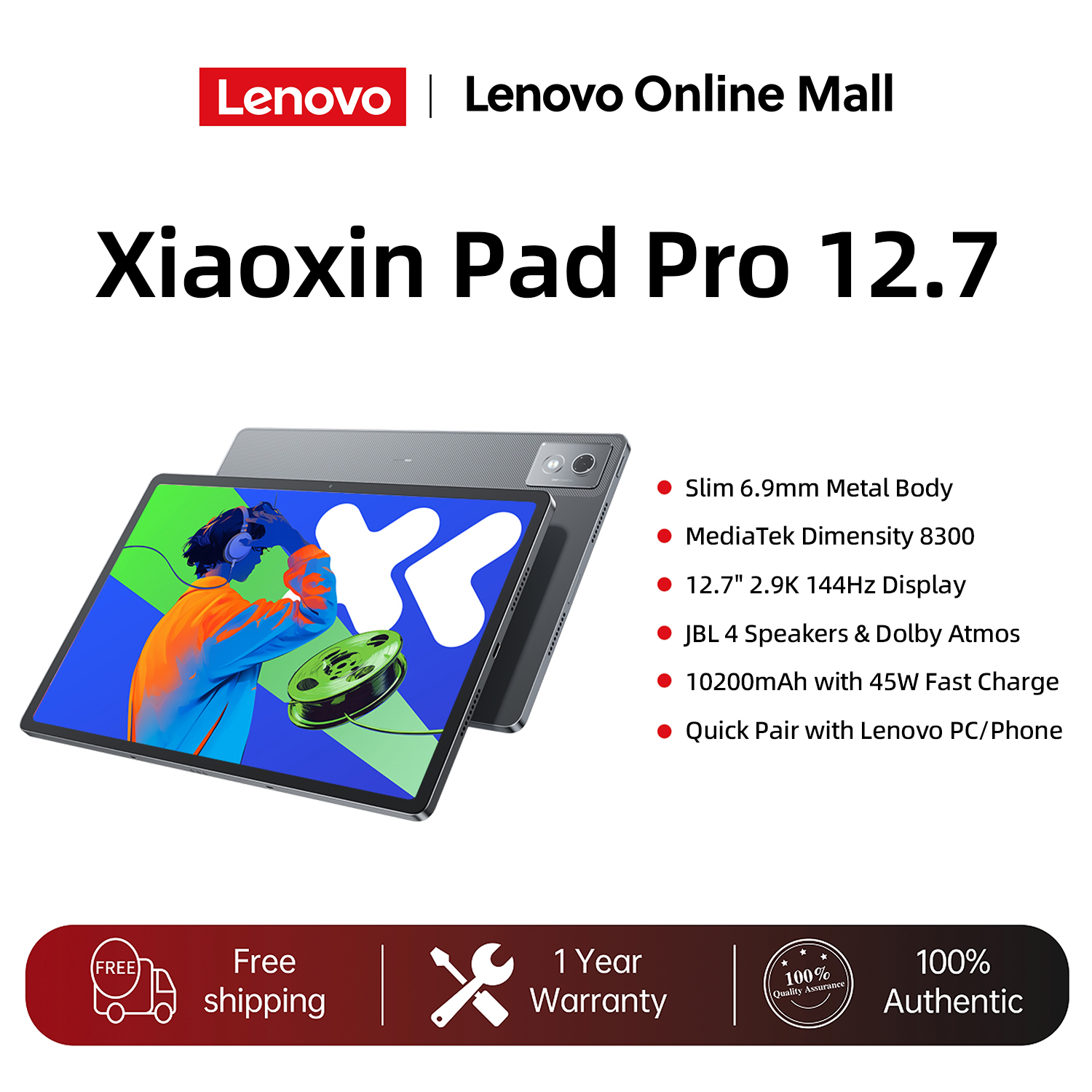 Lenovo Xiaoxin Pad Pro 12.7