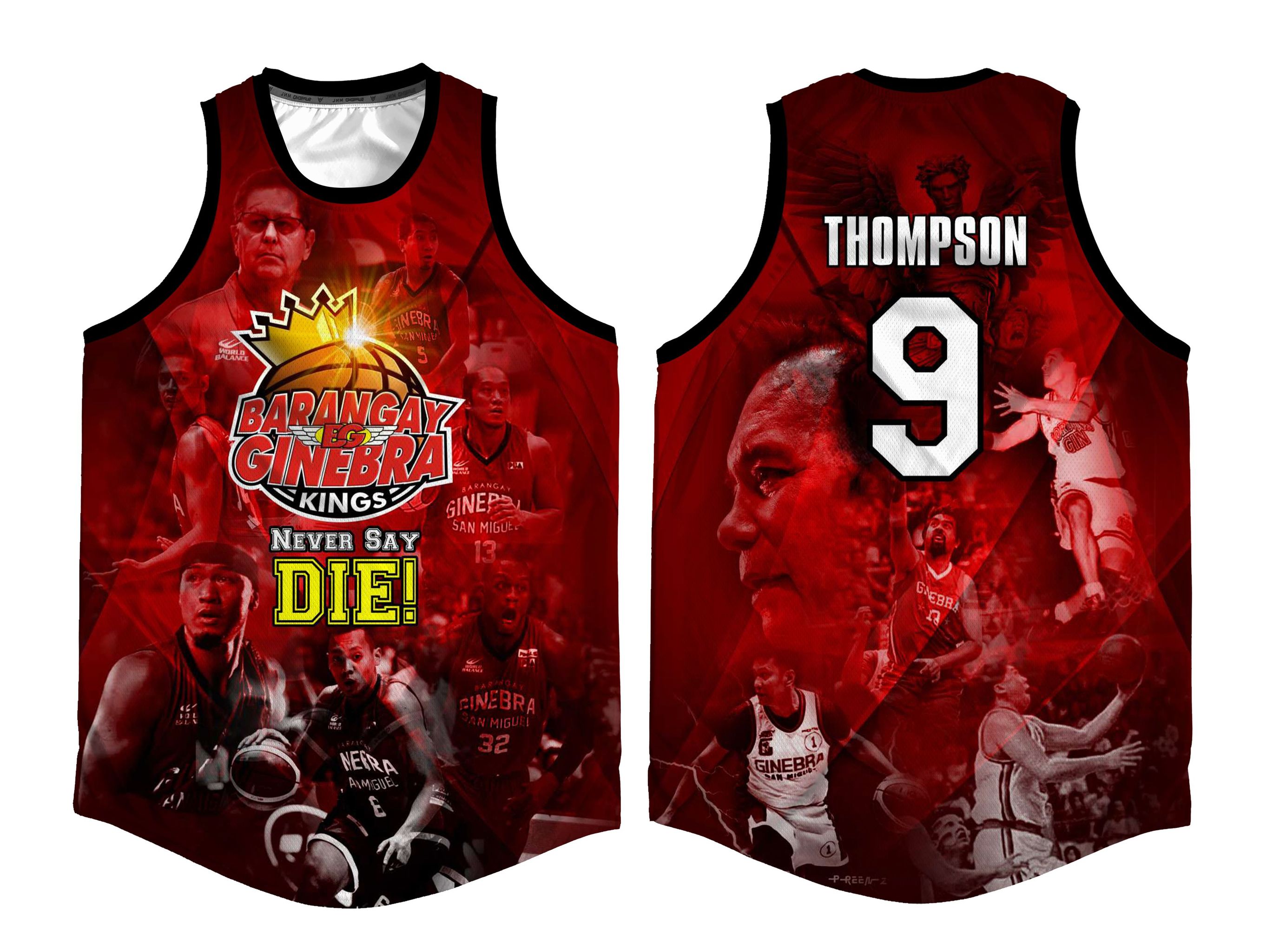 SCOTTIE THOMPSON BRGY GINEBRA JERSEY | Lazada PH