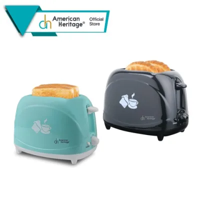 HOT American Heritage 2-Slice Pop-Up Bread Toaster HEBT-6031