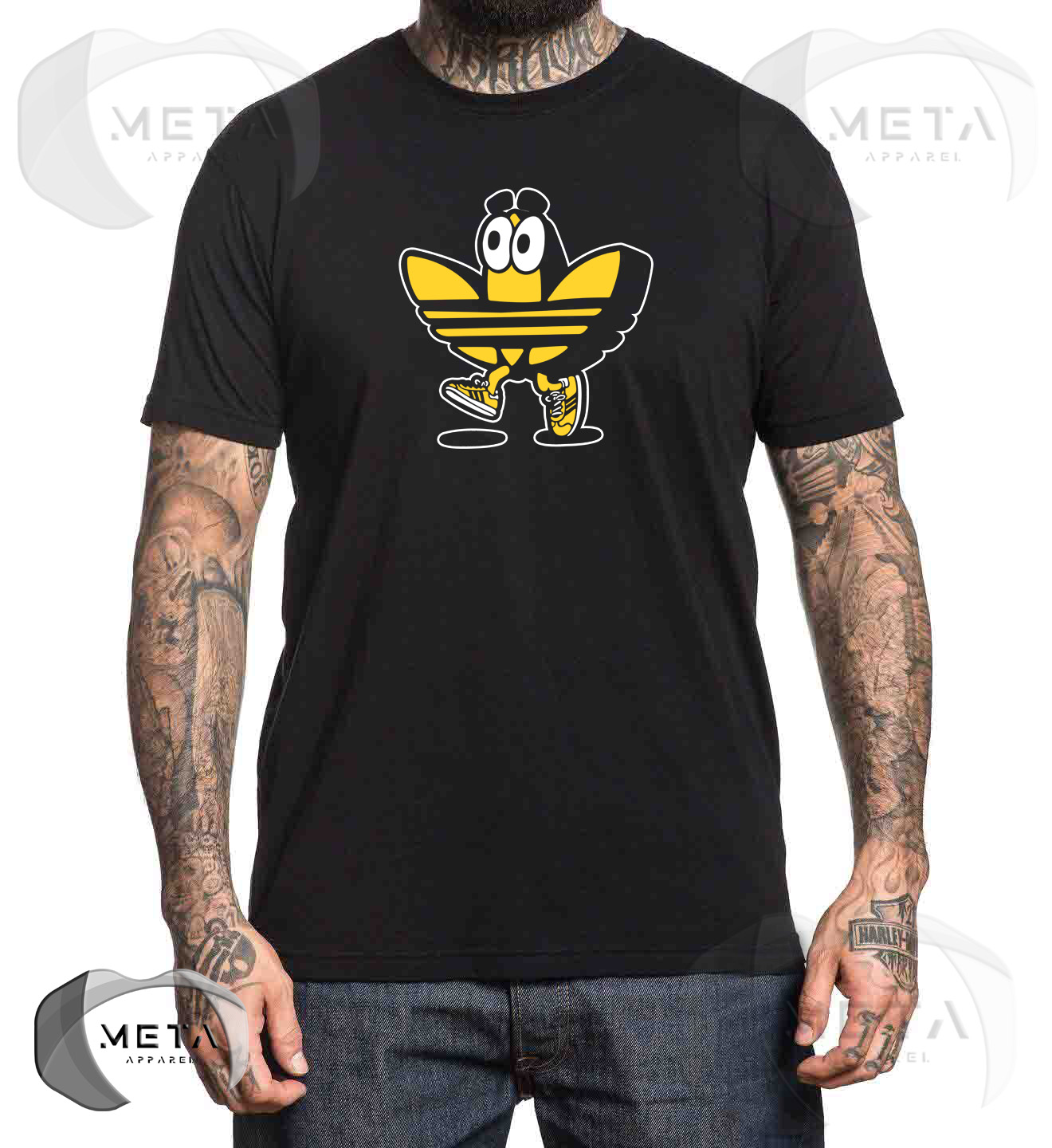 adidas cartoon shirt