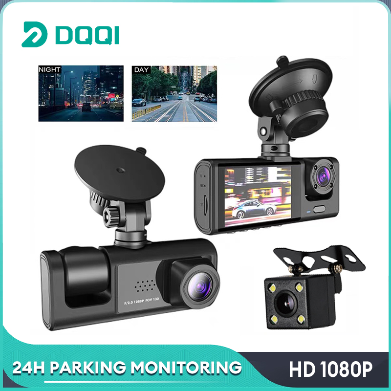 DQQI Dashcam Streaming Media Dashcamera For Car Dual Dash Camera Front ...