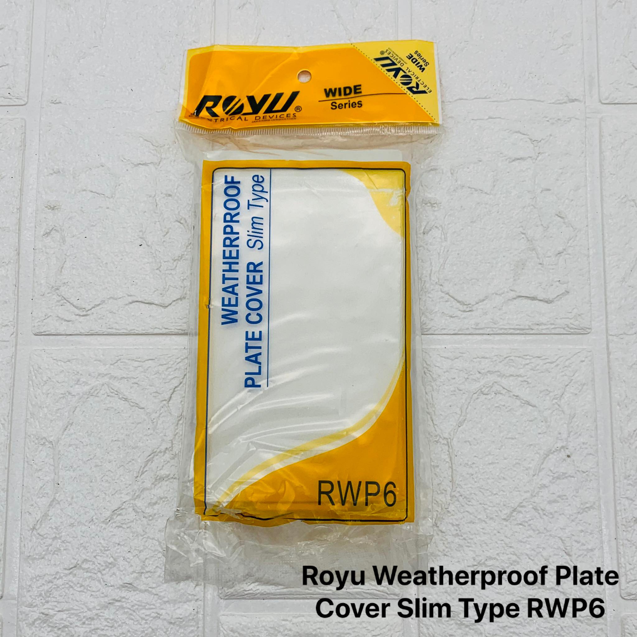 Royu Weatherproof Plate Cover Slim Type RWP6 Lazada PH
