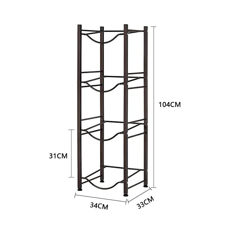 HYM Water Gallon Rack Mineral Water Dispenser Rack Stand Water