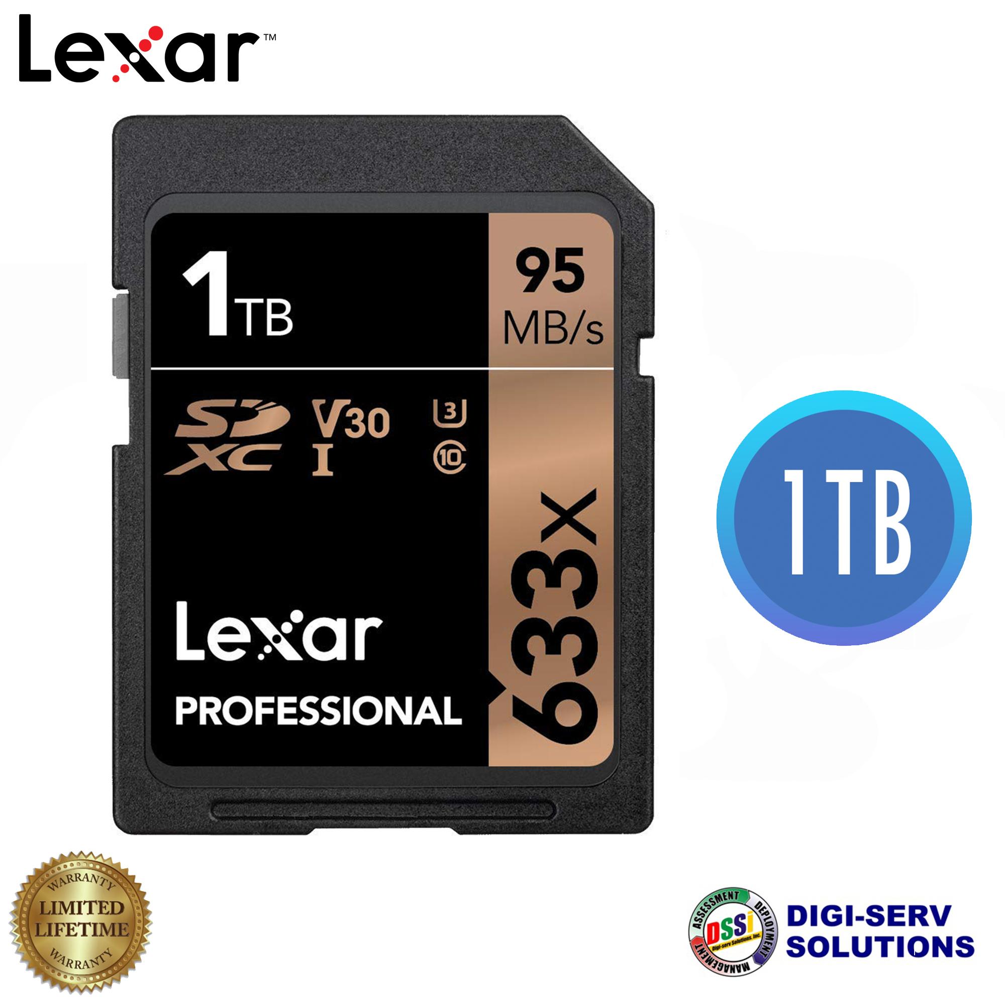 SALE!!! Lexar 633x High Performance 1TB SD Card Class 10,UHS-I(U3 ...