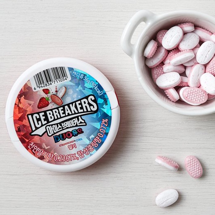 ♨Lotte Ice Breakers Sugar Free Breath Mints Korean Candy Series All