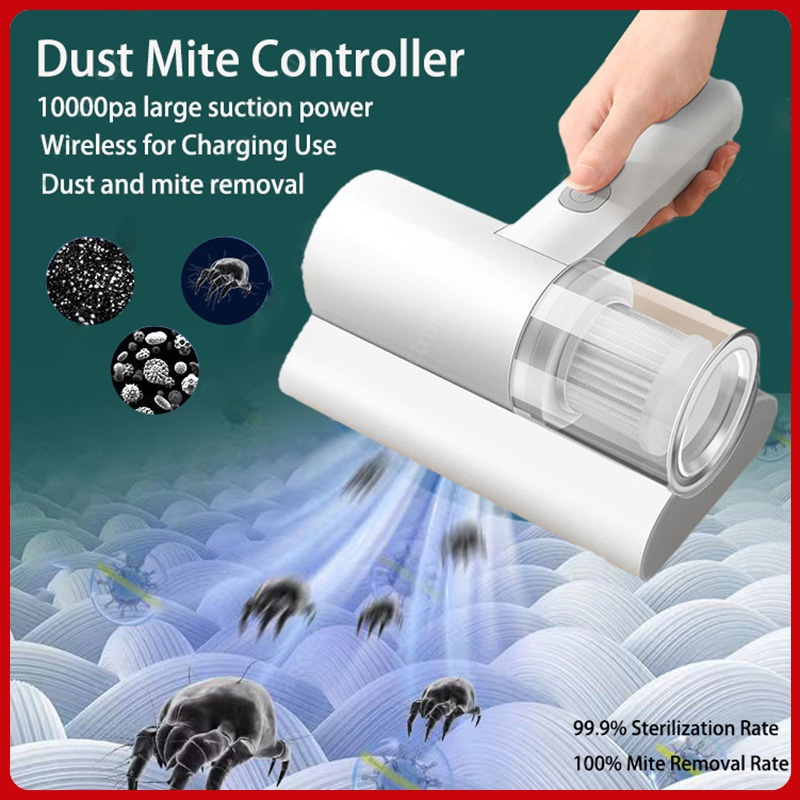 Xt Dust Mite Vacuum Cleaner 10000pa Rechargeable Wireless Bed Vacuum Cleaner Uv Sterilization