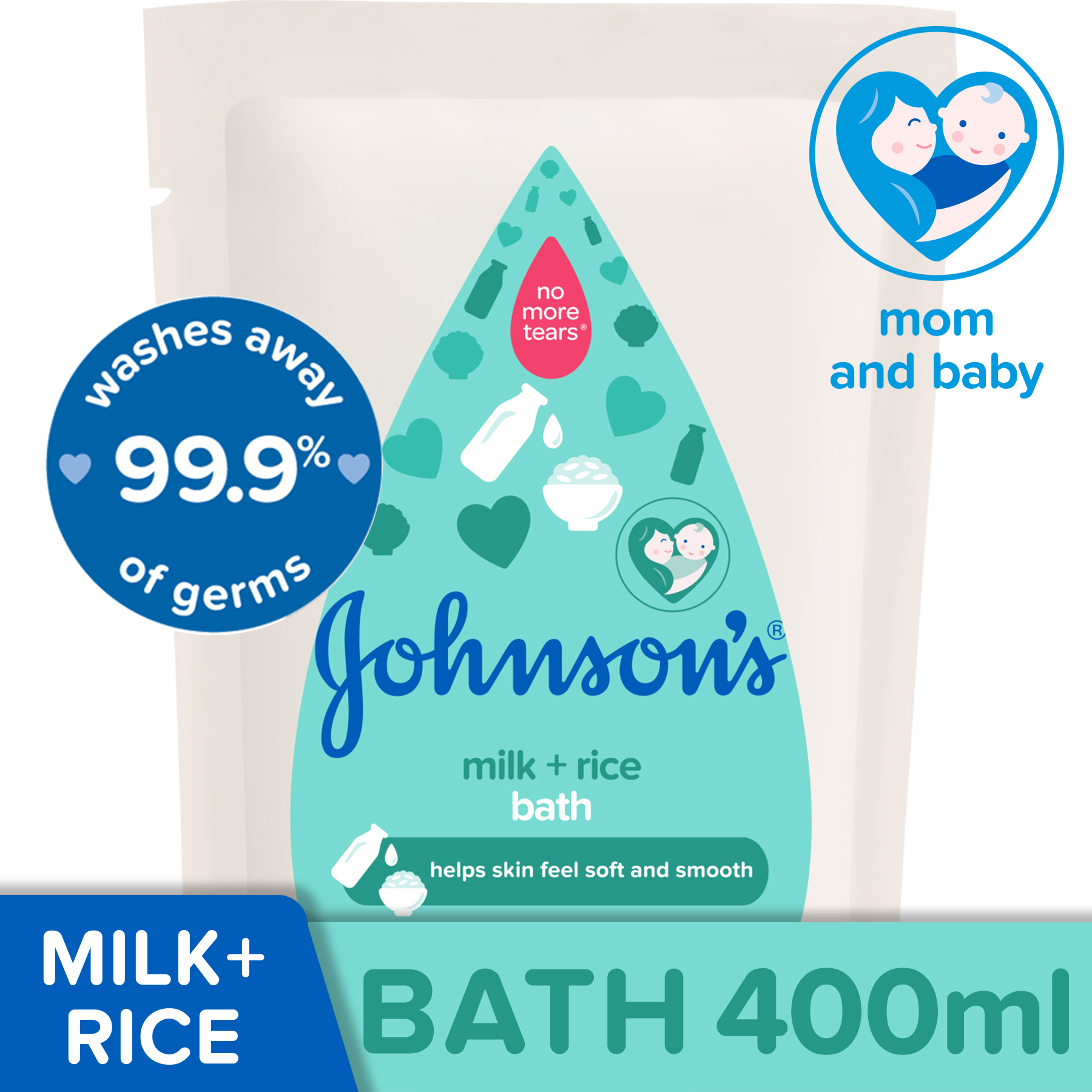 johnson milk and rice bath