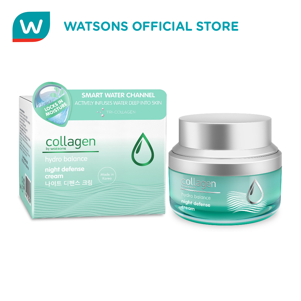 Watsons Collagen Hydro Balance Night Cream 50ml 