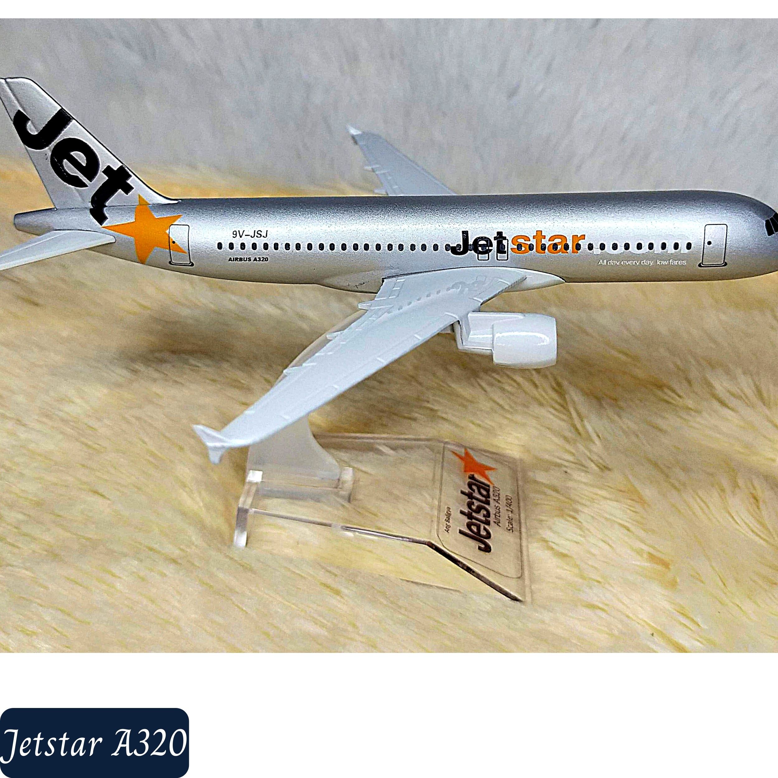 Jetstar Airbus A320 Diecast Airplane model 16cm Local Supplier