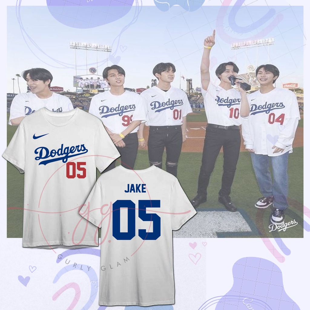 BTS Dynamite La Dodgers T-Shirt (Black) S(90)