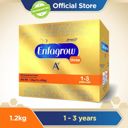 Enfagrow A+ Three for 1-3 Years Old 1.2kg