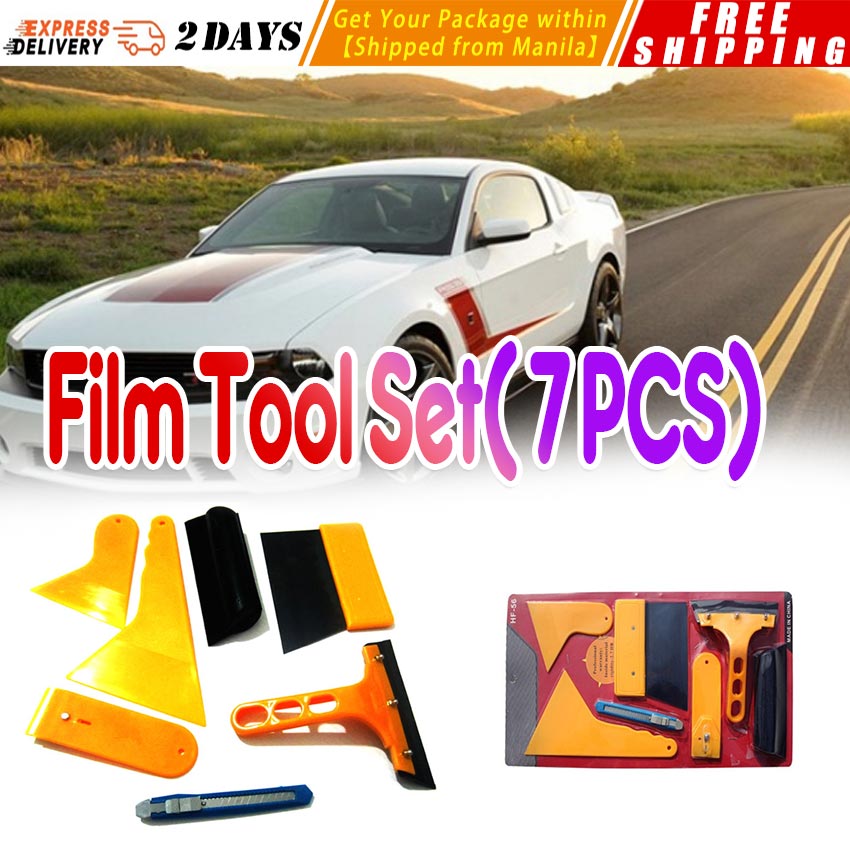 7pcs Car Sticker Scraper Tool