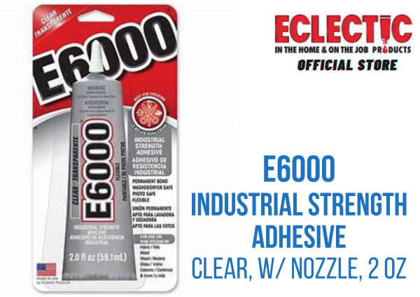 E6000 Clear ADHESIVE tiny tube (2 oz) 29.7 ml 