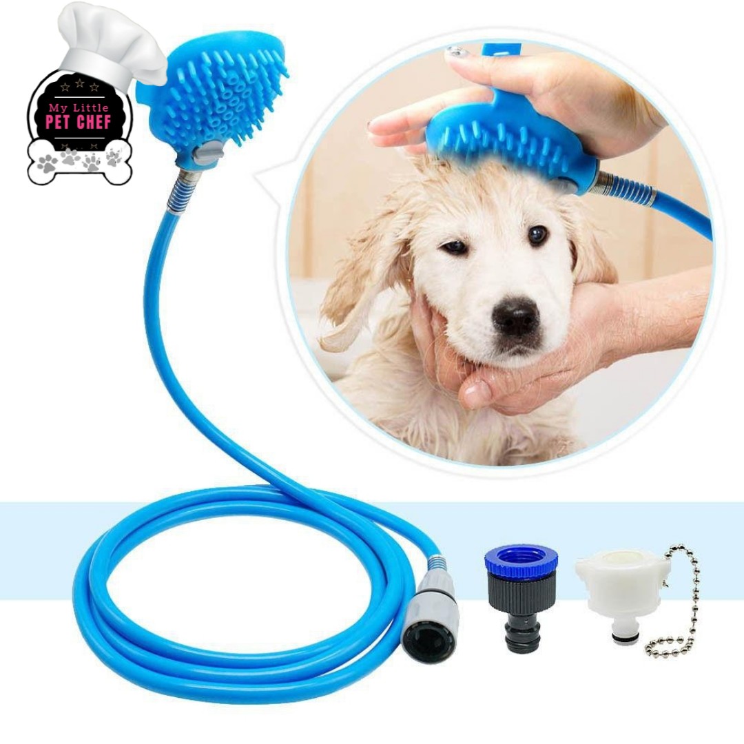 dog shower hose