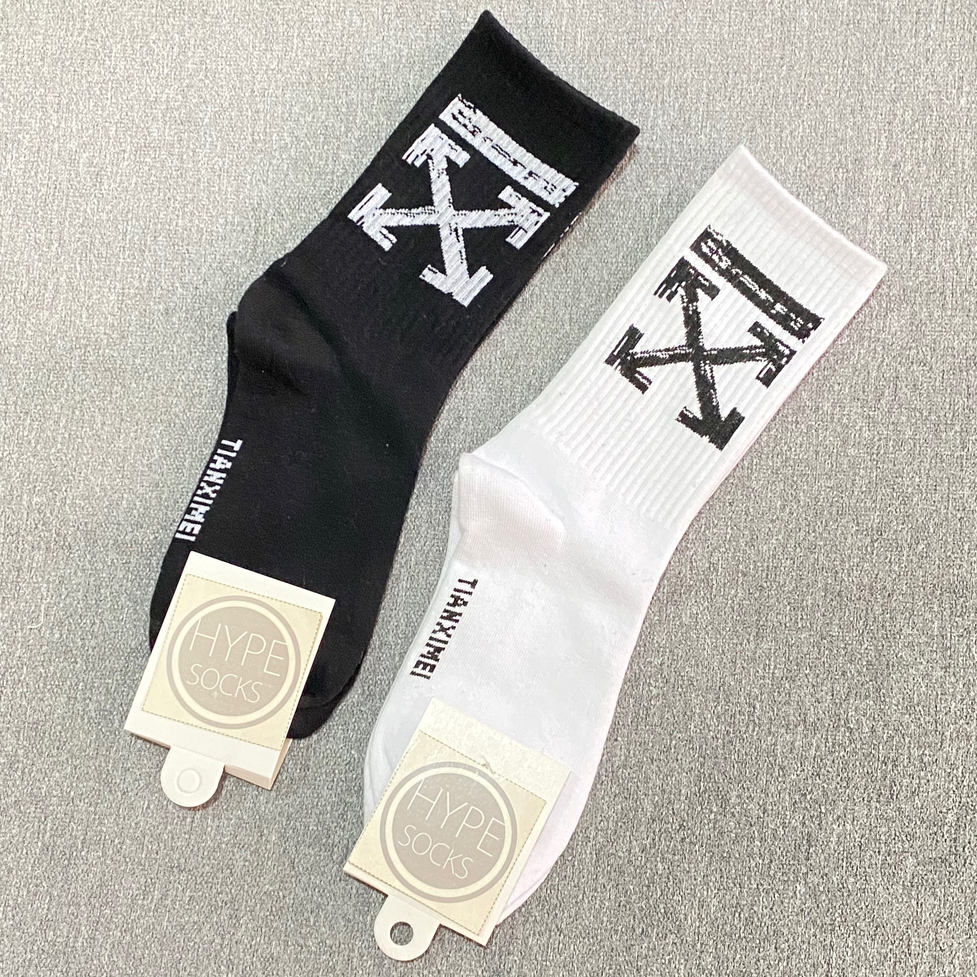 Off white 2025 crew socks