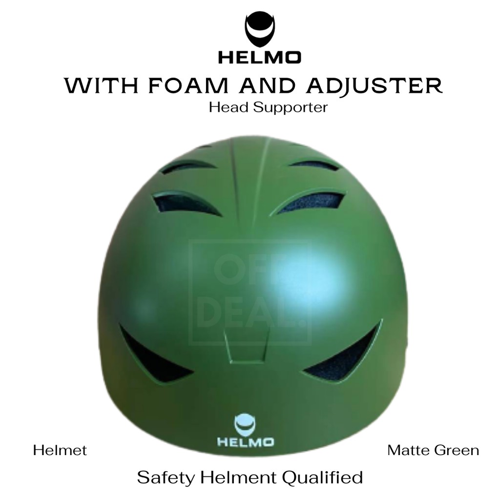 HELMO Bike Helmet 105 With Thick Foam and Adjuster 105RHO Lazada PH