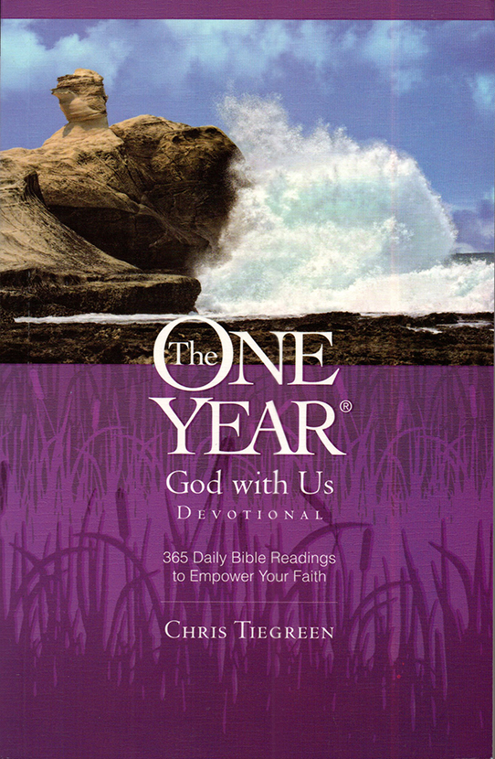 PCBS The One Year God with Us Devotional by Chris Tiegreen ( 8.4 x 5.4 ...