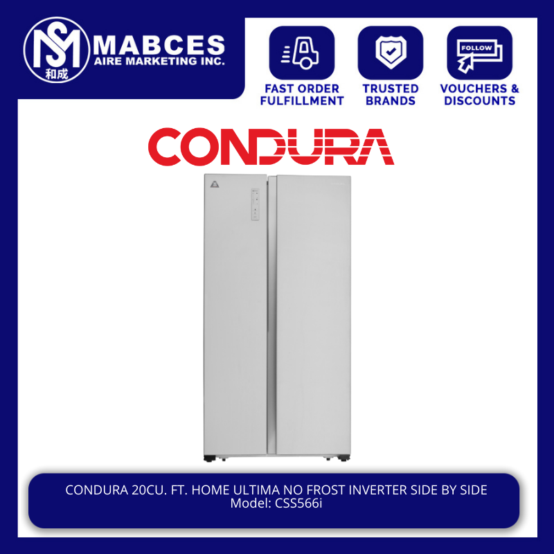 condura side by side refrigerator review