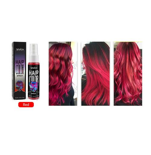 hair dye /hair color spray washable /hair color spray/temporary hair  color/Won't hurt the hair Fast coloring easy to carry Fashion washable hair  color（30ml） | Lazada PH