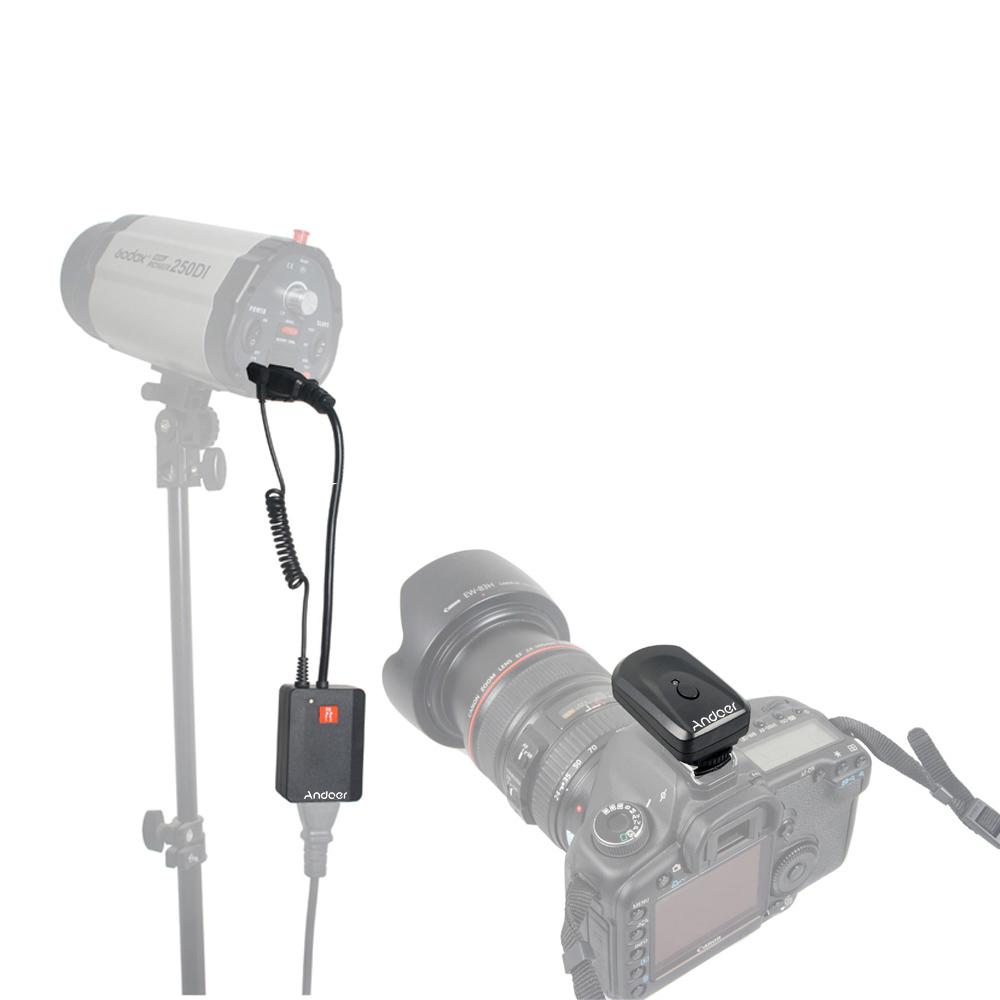 Andoer Universal  AC-04  4 Channels Wireless Radio Studio Flash Trigger Set  for Strobe