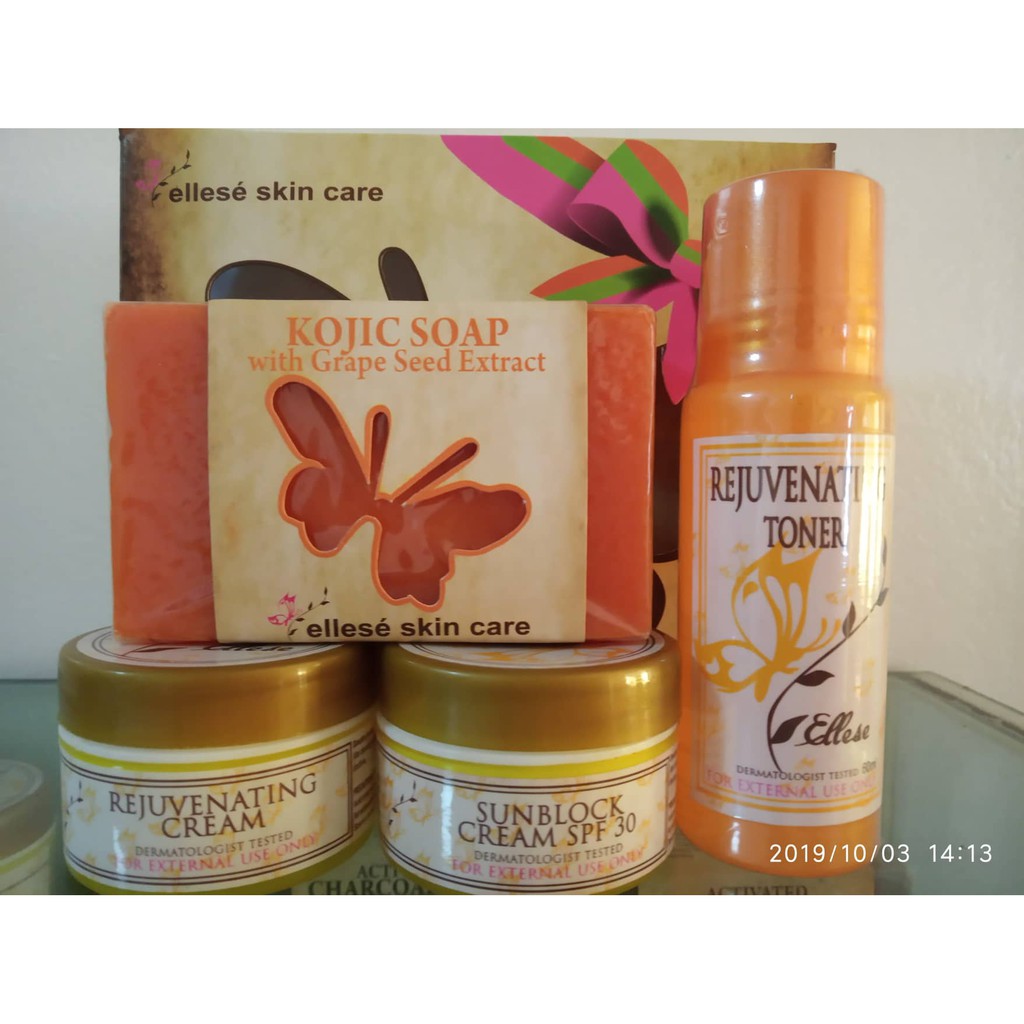 Ellese Skin Care Rejuvenating Set Orange Lazada PH