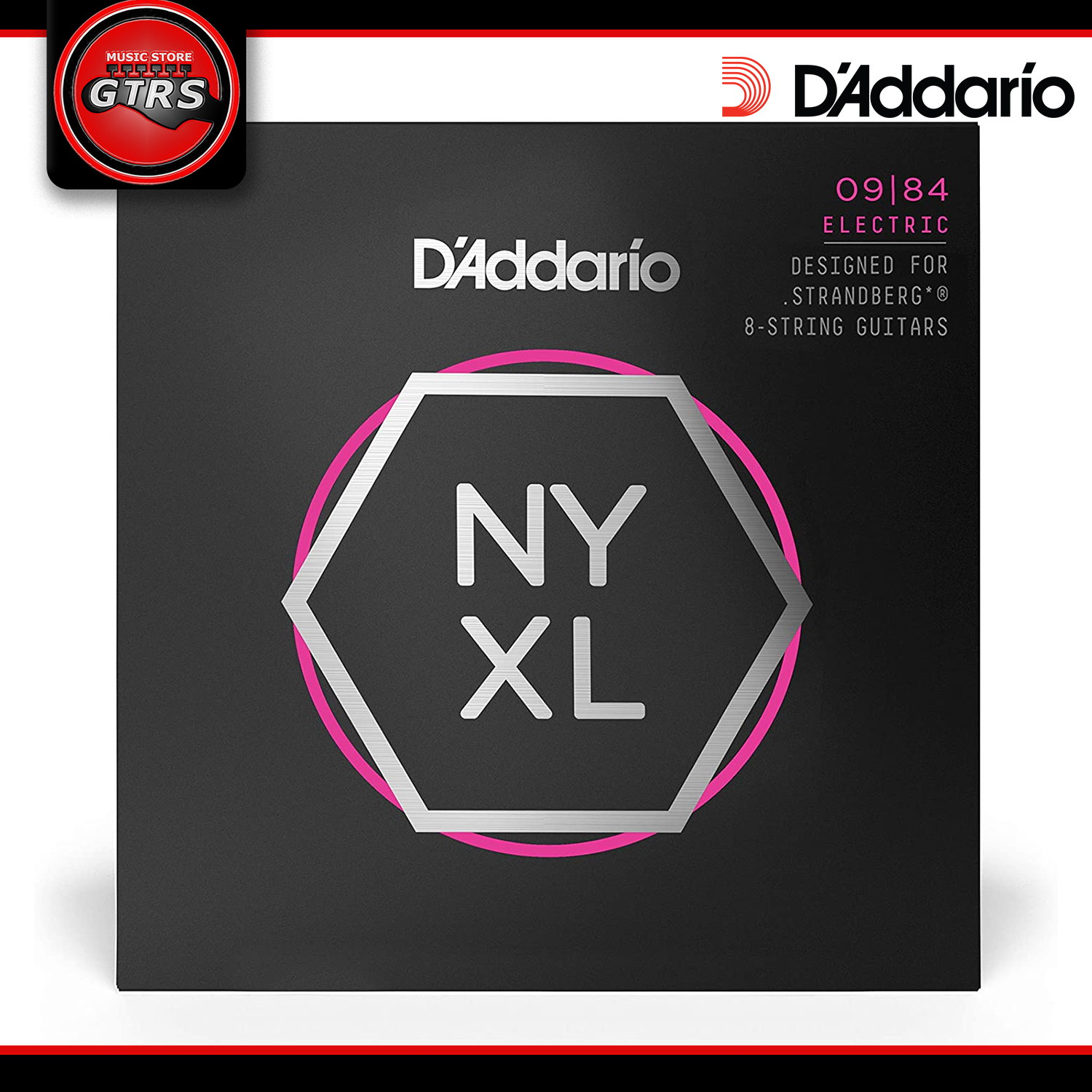 D Addario NYXL 8 String NYXL0984SB 9 84 Custom Light 8 String