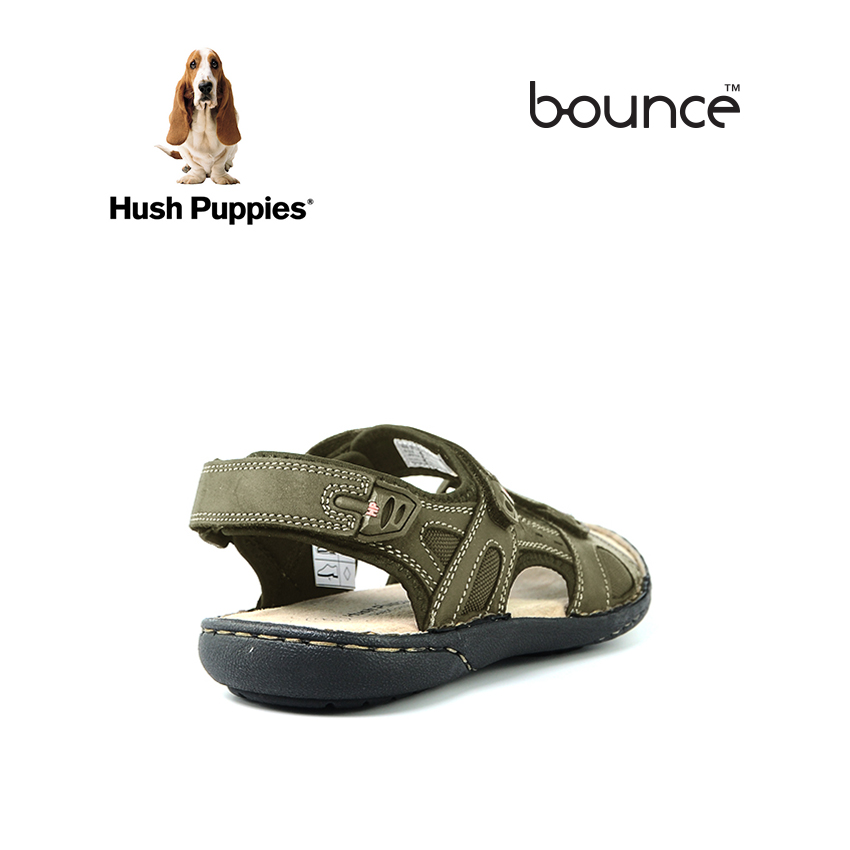 Dilan Back Strap Men's Sandals - Olive Nubuck – Hush Puppies Philippines