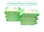 Yoshi Baby Wipes - Unscented )