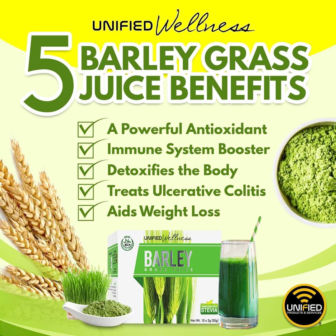 BARLEY GRASS JUICE SWEETENED with STEVIA 10 x 3g Lazada PH
