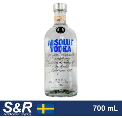 Absolut Blue Vodka 700 mL