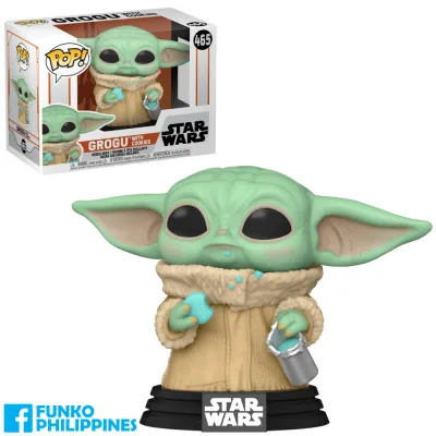 Funko Pop Star Wars: Mandalorian – The Child with Cookie