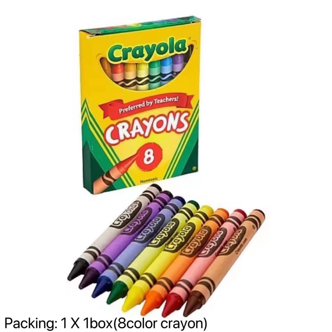 24 colors crayons non toxic crayons for baby arts and crafts supplies ...