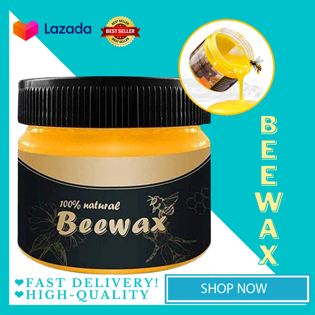 Natural Wood Wax Traditional Beeswax Polish for Wood & Furniture,Beewax