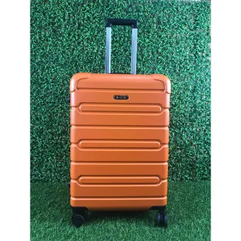 Orange suitcase large Clearance